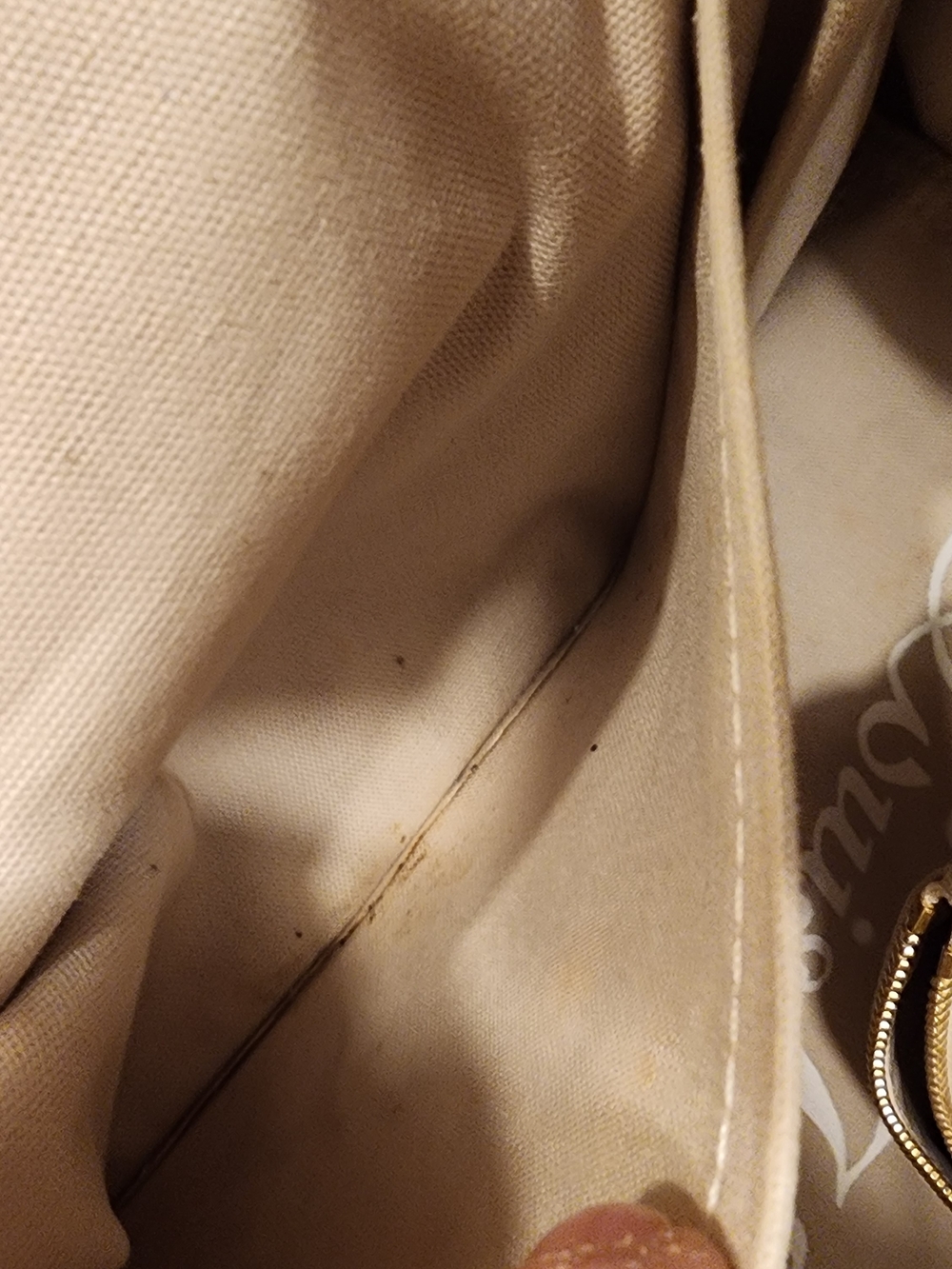 Louis Vuitton Limited Edition Sable Canvas Cabas Ipanema PM Tote Bag 2009 Rare - Picture 15 of 16